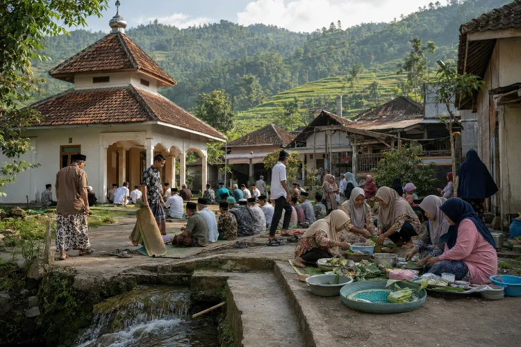 Kegiatan Keagamaan dan Sosial di Desa Watulumbung