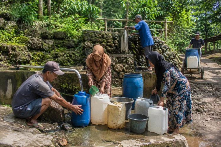 Peran Warga Watulumbung dalam Mengelola Air Bersih Desa